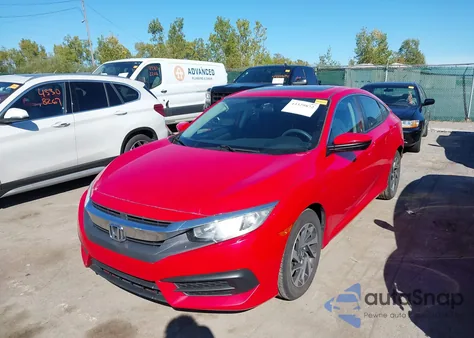 2017 Honda Civic Ex из США, поврежденный, VIN 2HGFC2F70HH578190